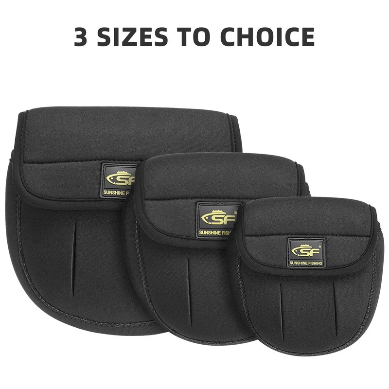 SF Spinning Reel Cover Case Bag Pouch Glove Fits 1000
