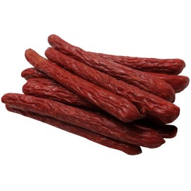 Buffalo Bills 2-lb Spicy 5" Ole' Smokies Saddlebag (50 twist-end beef sticks per saddlebag)