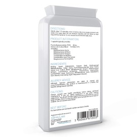 ProBio-Cultures 120 Capsules - High Strength 10 Billion Live CFU Multi-Strain Bio-Cultures + PreBio FOS Formula - Latest DRCaps© Encapsulation to Protect from gastric acids