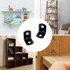 40PCS L Bracket Corner Brace Shelf Brackets 90 Degree Right