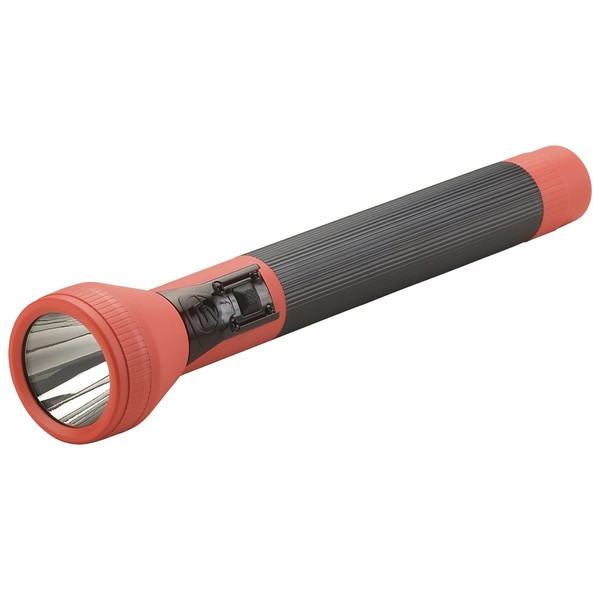 Streamlight 25313 SL-20LP 450-Lumens Full Size Rechargeable LED Flashlight with 120V/100V AC/12V DC Smart Charge – 2 Sleeves, Orange, Black