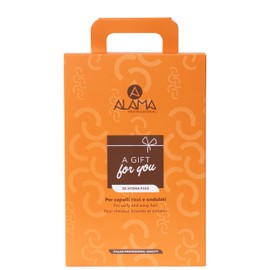 Alama Set Curl Kit: Shampoo, Detangling and Modelling Fluid for Curly Hair (300ml, 300ml, 50ml)