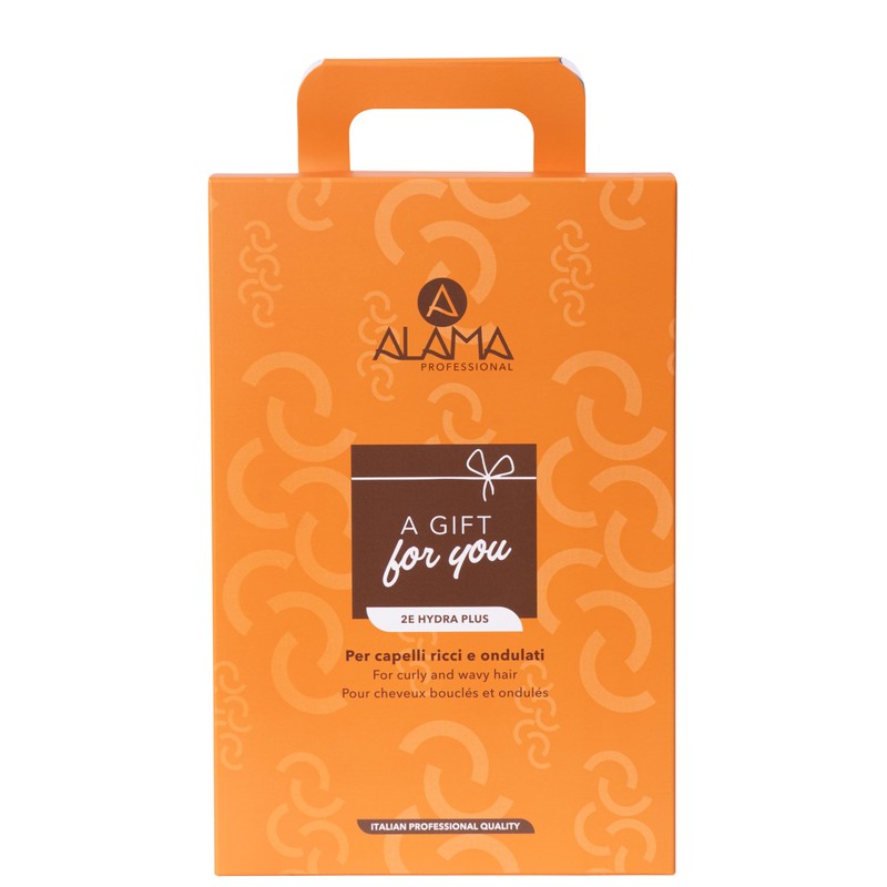 Alama Set Curl Kit: Shampoo, Detangling and Modelling Fluid for