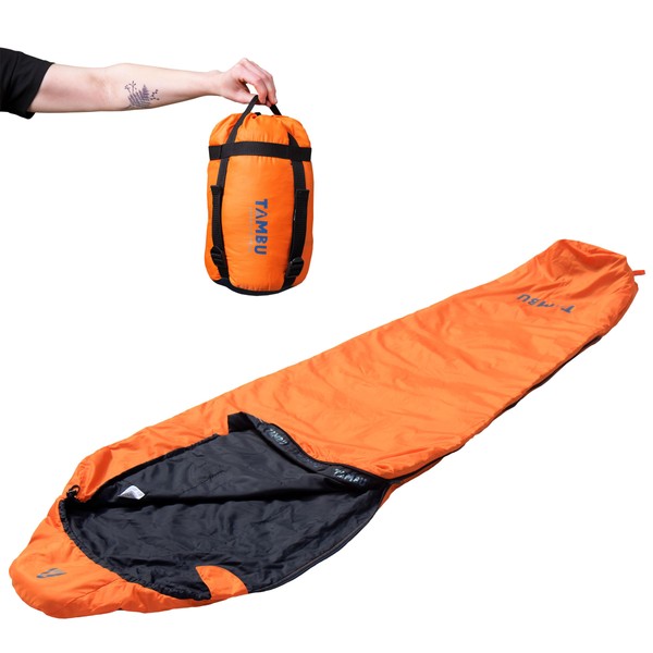 TAMBU OFRA - Mummy Sleeping Bag 3°-16°C for Adults 80