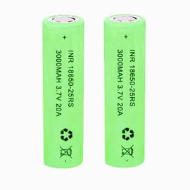 AFSONGOO 3.7V Flat top I8650 Rechargeable Batteries for Headlamp, LED Flashlight, Electronic Devices…