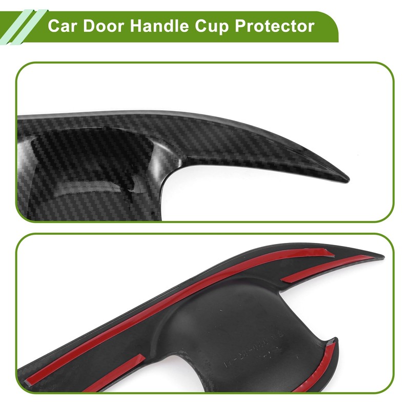 X AUTOHAUX Car Door Handle Cup Protector for Toyota Camry