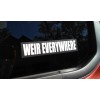 WEIR EVERYWHERE 7" x 1.5" Bumper Sticker - The Grateful