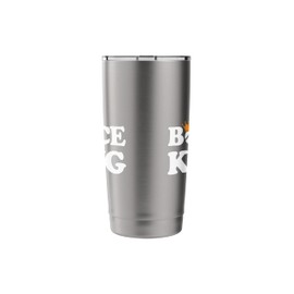 Bocce King Slogan with Jack Bocci Game Bocce Ball Stainless Steel Insulated Tumbler