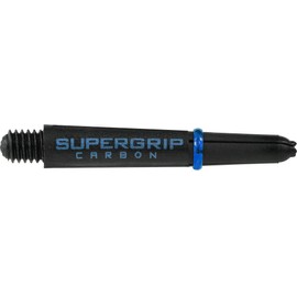 Harrows Supergrip Carbon Shafts - 5 sets (15) (Short, Black/Aqua)