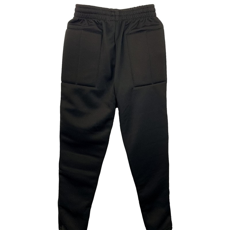 Men's Goalkeeper Pants, Goalie Padded Pants (AM) Black