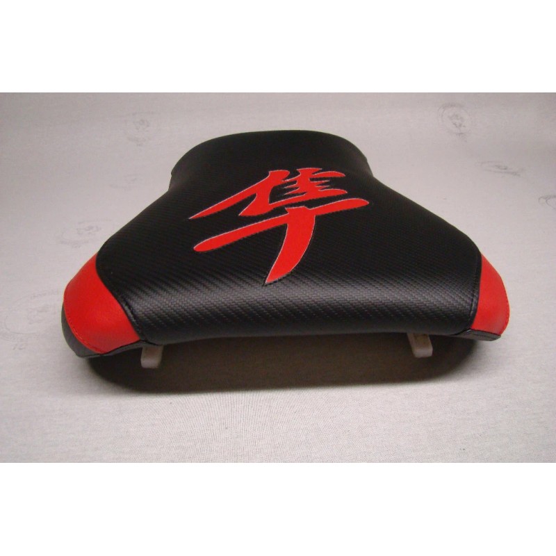 CUSTOM SEAT COVERS FRONT SEAT COVER BLACK/RED WILL FIT HAYABUSA