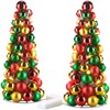 Britesta Bauble Christmas tree: set of 2 LED illuminated Christmas