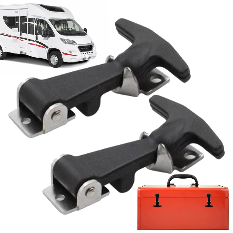 Hood Catch Latches | Flexible Rubber Drawer Latch | Flexible