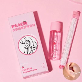 Earwax Removal Kit – Disposable Ear Cleaning Tools with Portable Solution, Safe and Easy Ear Care Set for Gentle Earwax Cleaning and Hygiene