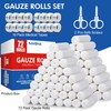 Navona 72 Pack Gauze Rolls, 4 in x 4.1 Yards,