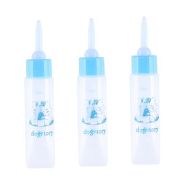 balacoo Animals Nurser Bottle 3pcs Squirrel Feeder Puppy Feeder Kitten Feeding Bottles Kitten for pet Puppy Formula Milk Replacement Puppies Mouse Goat Animal Small pet Milk Feeder Bottles