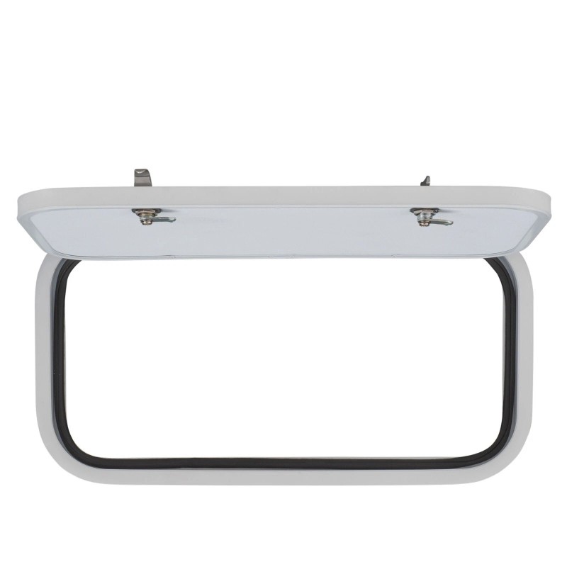 Tough Grade Round RV Baggage Door 24" X 12" White