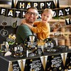 Fathers Day Tableware,178pcs Father's Day Party Supplies Include Father's Day