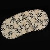 Quinnyshop Bronze Rose Flower Embroidery Tablecloth Table Runner Approx. 40