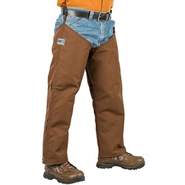 Brush Buster, Briar proof Chaps, Unlined, Made in U.S.A. (Small - Thigh 24/Inseam 28)