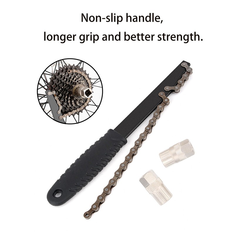 STOUCLA Bicycle chain whip, chain whip, sprocket pickup cassette lock