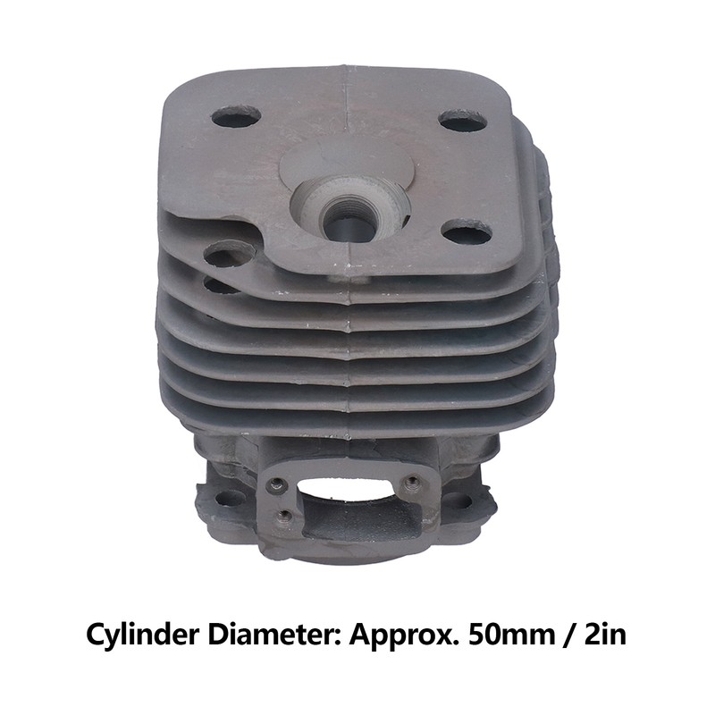 Cylinder Piston Kit Chainsaw Replacement Accessoires 50mm Fit for Husqvarna