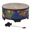 Remo KD-5816-01 Kids Percussion Gathering Drum - Fabric Rain Forest,