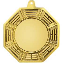 Feng Shui Brass Bagua Mirror Wu Dang Outdoor Decoration House Amulet