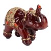 Elephant Statue Durable Resin Cute Elegant Attract Wealth Round Corner