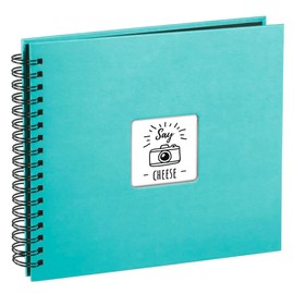 Hama 113679 Fine Art Photo Album | 28 x 24cm | Turquoise w/Black Pages