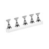 SAFIGLE 2 Sets Acrylic Nail Tips Display Stand Magnetic Holder