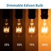 runquiz Warm Incandescent Light Bulbs 60 Watt,A19/A60 Vintage Style Edison