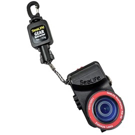 SeaLife Compact Underwater Retractor 9 oz. retraction Force; 32” Maximum Length. Holds Mini Lights, Micro Series and RM-4K Cameras