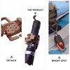 TEHAUX 3pcs Backpack Hanger Multipurpose Fastener for Clipping Flashlight Fixed