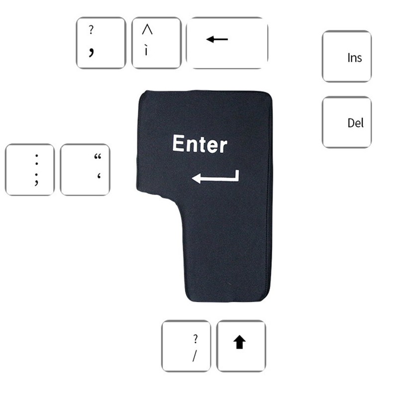USB cushion, large enter key table cushion, anti-stress, nap pillow