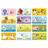 Janod - Parents and Baby Animal Puzzle - 12 Puzzles