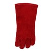 AB Tools Fireplace Heat Resistant Safety Gloves Gauntlets Log Wood