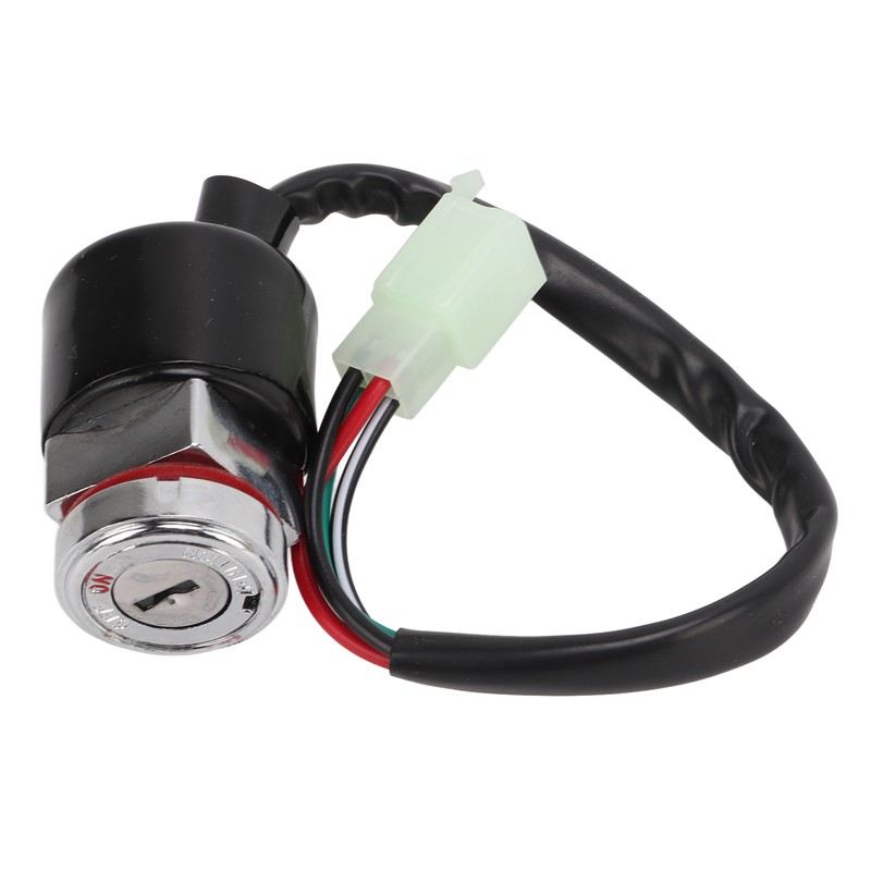 Ignition Switch Gas Cover Kit Helmet Lock 2‑Key Replacement for