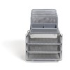 TRU RED Staples All-In-One 10-Compartment Wire Mesh Desk Organizer -