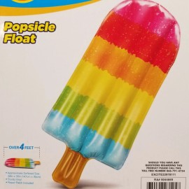 Kids Stuff - Popsicle Float - Over 4' Long Pool Float - NIB