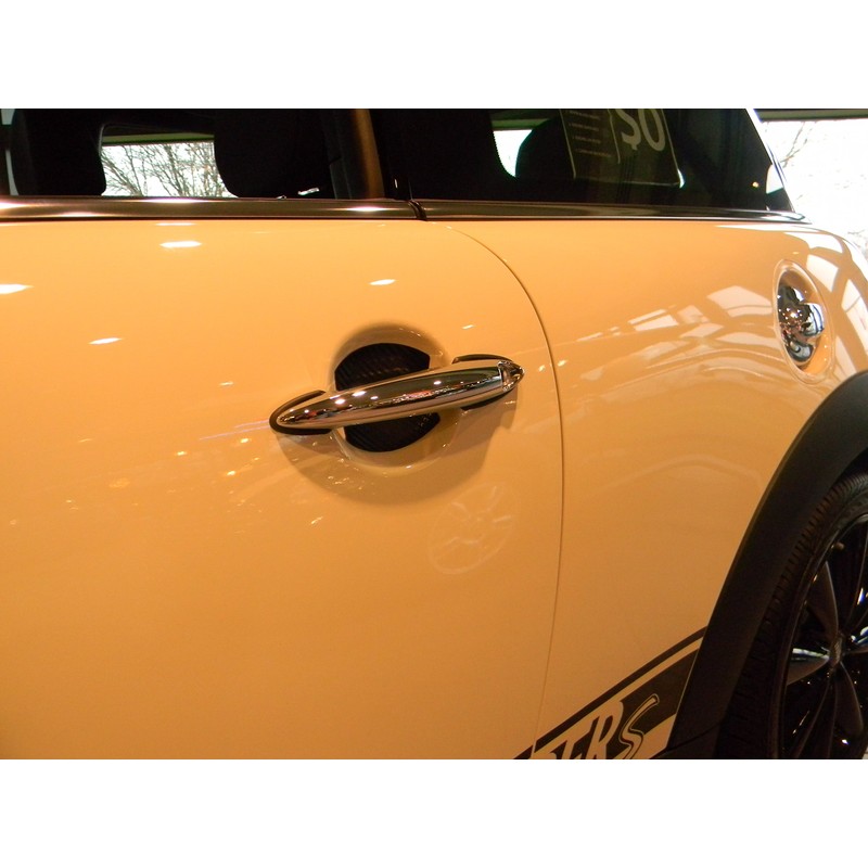 Carbon Fiber Auto Accessory Car Door Handle Scratch Cover Guards