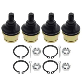 MOTOALL upper/lower Ball Joint kit Fit for Honda TRX 420/450 / 500/650 / 680 Foreman Rubicon Rincon 1998 1999 2000-2017 51375-HP5-601 Pack of 4