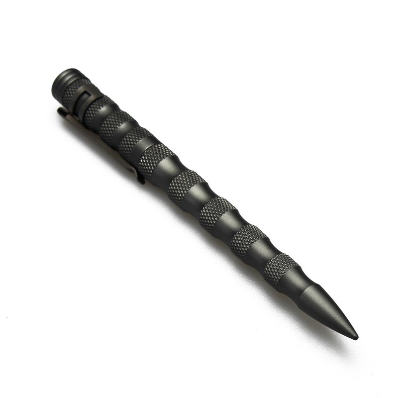 Uzi 9004805 Tactical Defender Pen with Striking Pt. Gun Metal