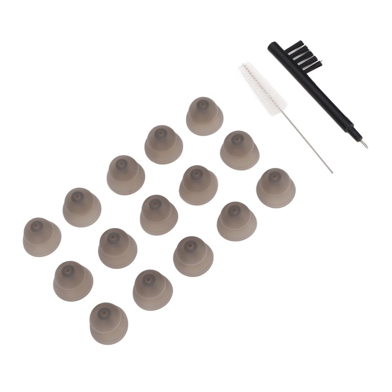 Hearing Amplifier Plugs Double Layers Silicone Ear Plug Tips Dome