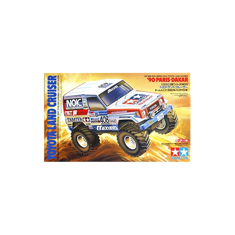 Tamiya Comical Mini 4WD Series No. 13 Land Cruiser 1990
