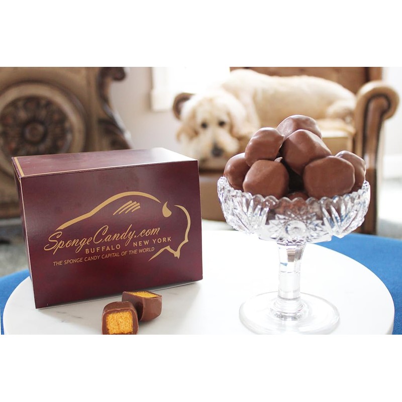 2-Pack Orange Chocolate Sponge Candy