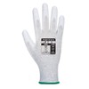 Portwest unisex Antistatic PU Palm Gloves, Grey, Small