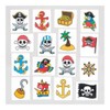 Baker Ross AC882 Pesky Pirate Temporary Tattoos (Pack of 24)