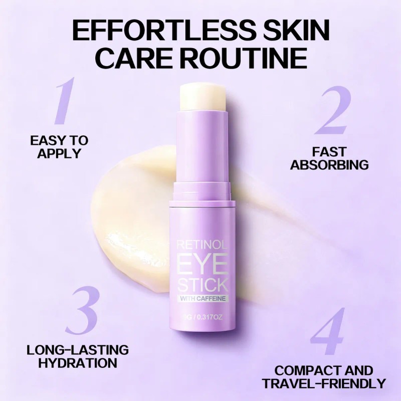 Retinol Cafeína Stick Ojos Antiarrugas Hidratante