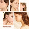 LOLIAS 4 Pairs Solid 925 Sterling Silver Stud Earrings Set